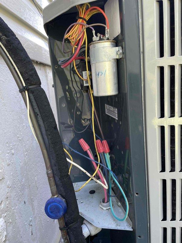 Completed comprehensive cooling maintenance tune-up on a 15-year-old air conditioning system. Performed full system inspection including electrical components, capacitor testing, refrigerant level verification, and cleaning of condenser unit. All components found operating within normal parameters; system confirmed working properly upon completion.
