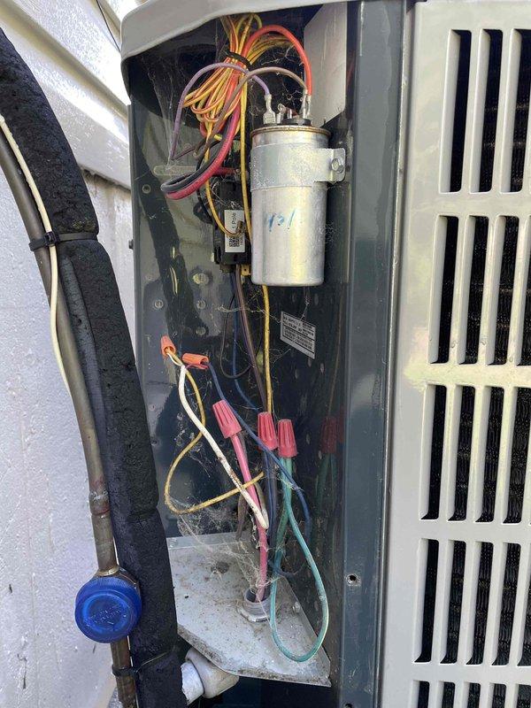 Completed comprehensive cooling maintenance tune-up on a 15-year-old air conditioning system. Performed full system inspection including electrical components, capacitor testing, refrigerant level verification, and cleaning of condenser unit. All components found operating within normal parameters; system confirmed working properly upon completion.