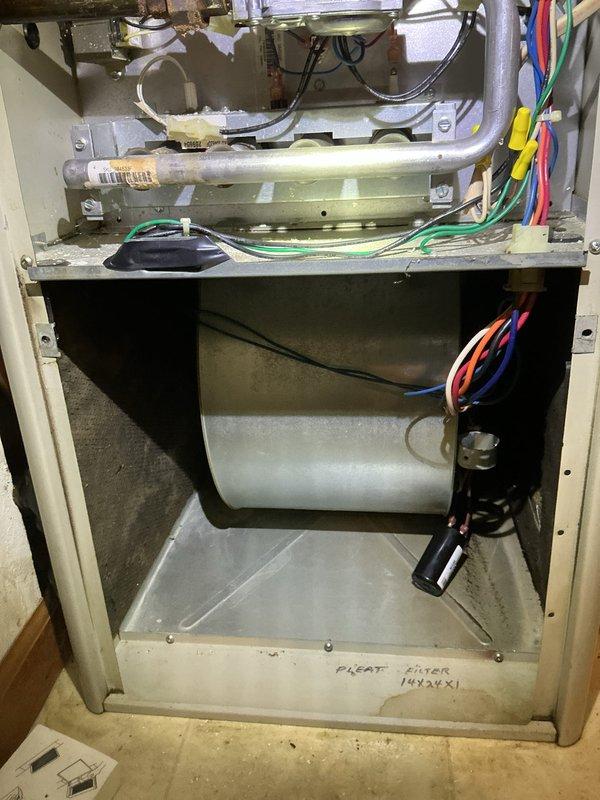 Completed cooling system tune-up maintenance on two outdoor AC units. Performed standard preventative maintenance procedures including cleaning, inspection of all components, and replaced air filters on both systems. All units tested and operating within normal parameters upon completion.