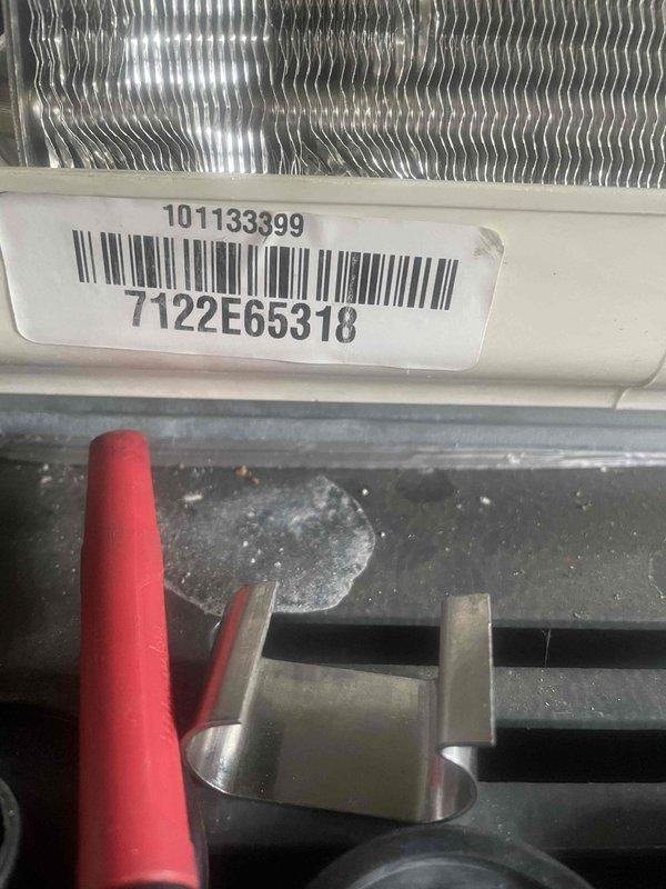 Replaced defective evaporator coil under warranty on Nordyne HVAC system due to no cooling condition. Documented nameplate information and new coil installation with photographs per warranty requirements. Retained failed coil for warranty processing and verified system operation upon completion.