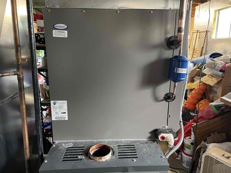 Replaced defective evaporator coil under warranty on Nordyne HVAC system due to no cooling condition. Documented nameplate information and new coil installation with photographs per warranty requirements. Retained failed coil for warranty processing and verified system operation upon completion.