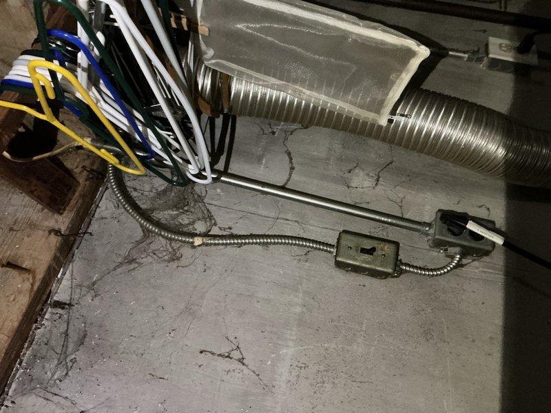 Completed Elite electrical inspection of residential property. Inspected electrical junction boxes, wiring systems, and conduit installations in basement and attic areas, documenting conditions with photos. Coordinated with PMA team to update customer's maintenance agreement to Elite level service.