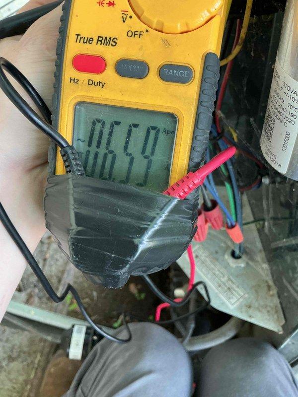 Completed comprehensive cooling tune-up on 6-year-old ground-level AC unit located in basement. Performed standard diagnostic testing using digital multimeter to verify electrical components and system operation. Discovered evaporator coil heavily fouled with accumulated dust, dirt, and debris significantly restricting airflow and reducing system efficiency. Thoroughly cleaned evaporator coil, removing thick buildup from fins and restoring proper air passage. Inspected refrigerant lines and connections for leaks or damage. Verified all electrical connections secure and within manufacturer specifications. System restored to optimal operating condition with improved airflow and cooling capacity. Renewed preventive maintenance agreement on-site.