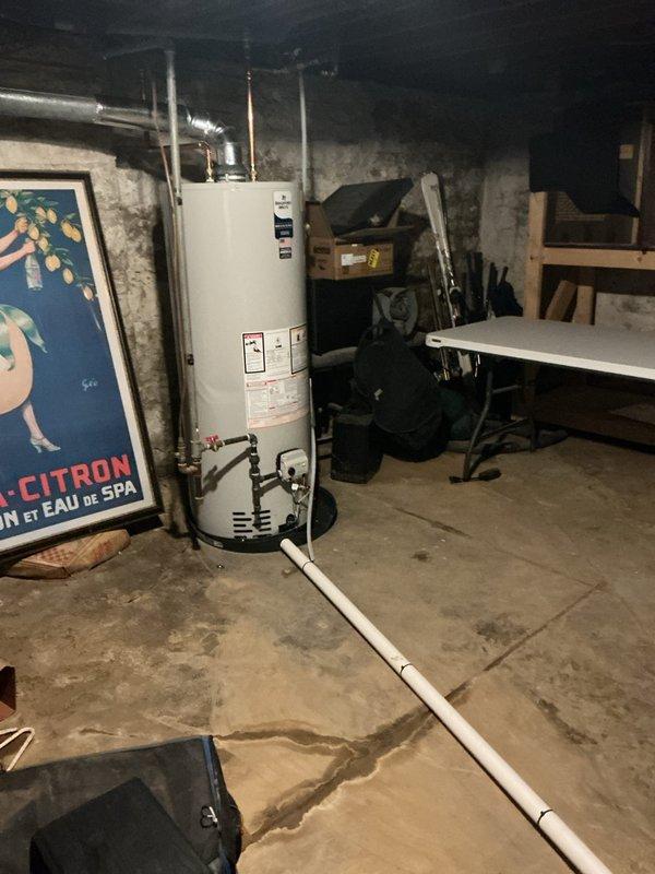 Responded to service call for furnace inspection following recent sewage backup incident in basement. Performed thorough visual inspection of furnace control board, wiring harnesses, and internal components for water damage or contamination. Examined Lennox circuit boards, electrical connections, transformers, and all accessible wiring for signs of moisture intrusion or sewage exposure. Verified all wire connections, terminal blocks, and safety controls were intact and functioning properly. Inspected furnace exterior cabinet and base for evidence of water contact or deterioration. All components appeared dry with no visible signs of sewage damage or moisture-related issues. System operational and safe for continued use.