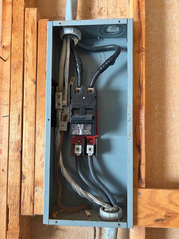 Completed comprehensive electrical system inspection of residential property. Evaluated main service panel with main disconnect and branch circuit protection, as well as secondary distribution panel containing multiple circuit breakers with copper bus bars. Both panels showed proper wire routing through metallic conduit and appropriate color-coded conductors. All components were photographed and assessed for code compliance and safe operation.