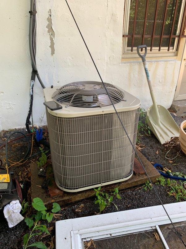 Completed preventative maintenance tune-up on a 10-year-old residential air conditioning system. Performed comprehensive inspection of outdoor condenser unit and indoor air handler control compartment, checking all electrical connections, capacitors, relays, and control board functionality. All components found operating within normal parameters; system tested and confirmed ready for seasonal cooling operation.