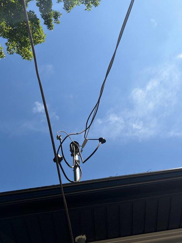 Installed customer-supplied ceiling fan at residential property. Verified electrical panel configuration and circuit availability, confirmed proper breaker sizing and wiring compatibility, then completed installation and tested fan operation to ensure proper functionality.