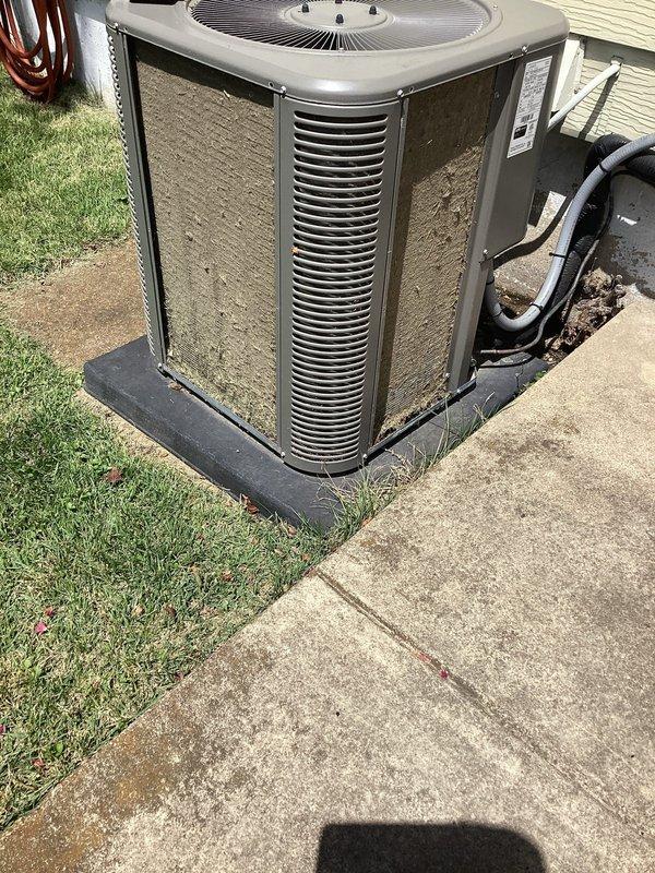 Returned to address frozen evaporator coil condition diagnosed on previous visit. Connected manifold gauges to outdoor condensing unit and performed system pressure and temperature analysis. System pressures and superheat/subcooling readings confirmed proper refrigerant charge and normal operating parameters after coil had thawed completely. Unit cycling properly with no airflow restrictions or refrigerant issues detected.