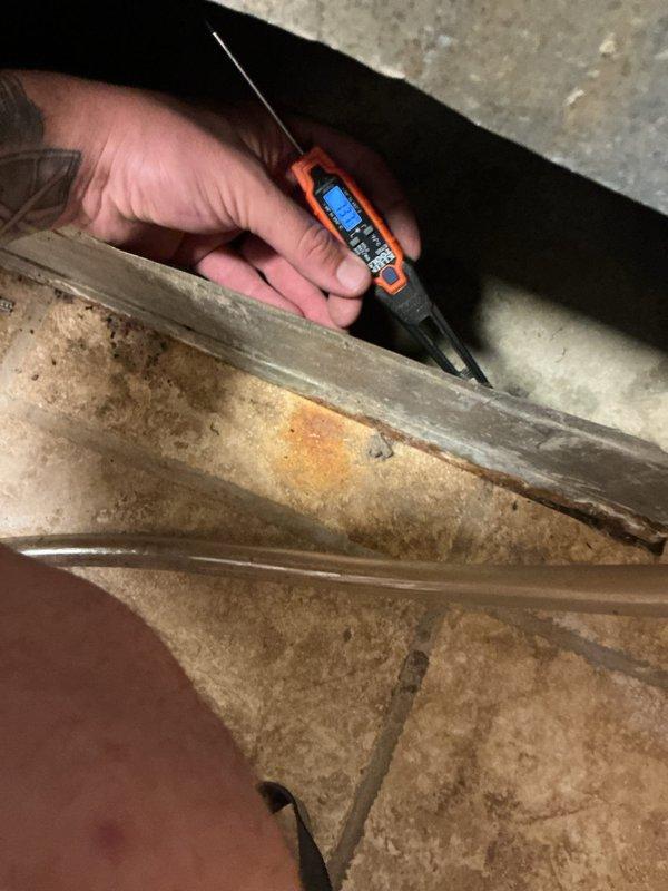Replaced defective Schrader core on HVAC system and recharged refrigerant to proper operating levels. Removed failed core from service port, installed new core from stock, and added required pounds of refrigerant to restore system capacity. System tested and verified operational upon completion.