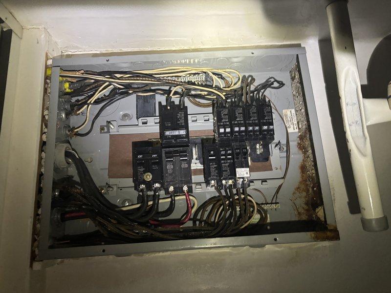Responded to no cooling complaint on residential system less than 10 years old located in backyard. Upon arrival, verified system was blowing warm air as reported. Performed electrical diagnostics at both the outdoor unit disconnect and main electrical panel using digital multimeter to check voltage and amperage readings. Testing revealed faulty electrical supply or control circuit preventing compressor operation. Completed necessary repairs to restore proper electrical function and cooling operation to the system.