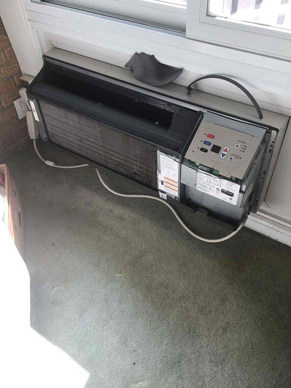 Responded to no cooling complaint on 10+ year old PTAC unit located in sunporch area. Upon arrival, unit was making excessive noise and failing to provide adequate cooling. Performed diagnostic evaluation and determined the unit had reached end of serviceable life with multiple system failures. Customer approved full PTAC replacement, and installation has been scheduled.