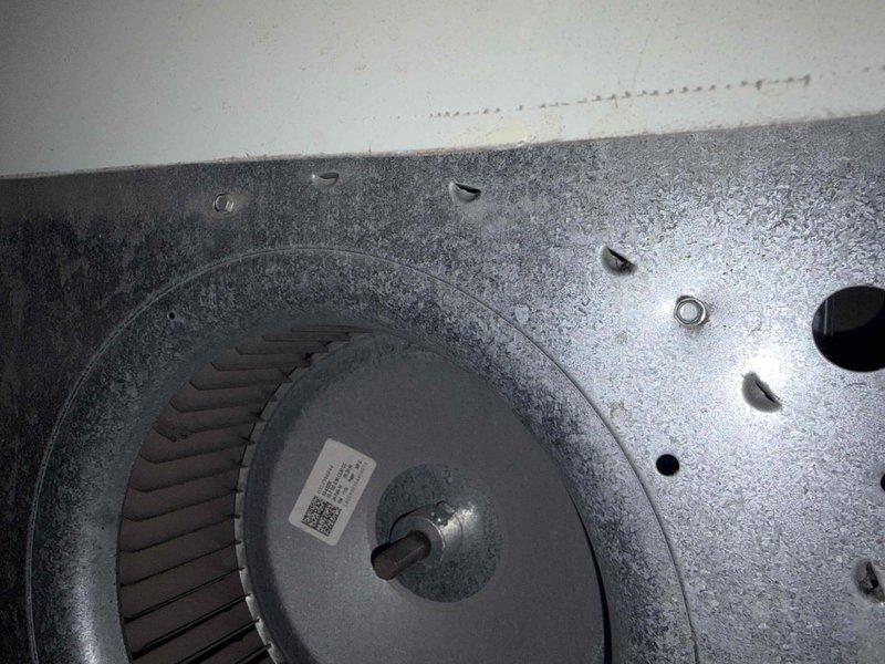 Responded to service call for 18-year-old Comfortmaker air conditioning system experiencing intermittent operation and shutting off on its own, affecting entire home cooling. Performed comprehensive U10 cooling maintenance service as part of annual preventative maintenance program. Conducted thorough inspection of outdoor condensing unit, verifying proper airflow through condenser coil fins and checking overall component condition. Inspected and assessed indoor blower wheel assembly, noting dust accumulation on blower housing and wheel blades. Cleaned blower components to restore optimal airflow and system efficiency. Verified proper system operation following maintenance procedures. Unit returned to normal operation with improved performance after cleaning and inspection protocol completed.