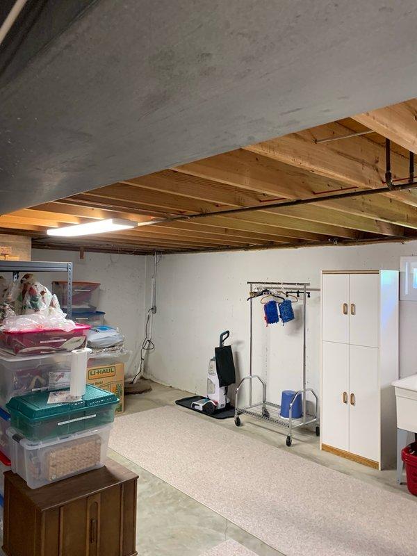 Conducted site assessment of basement area to provide electrical estimate for installing dedicated circuit to support 9,000 BTU mini-split air conditioning system. Evaluated existing electrical infrastructure, including exposed ceiling joists and current wiring configuration, to determine optimal routing path for new electrical service. Assessed panel capacity and determined requirements for circuit installation to meet manufacturer specifications and local electrical code requirements for mini-split unit installation.