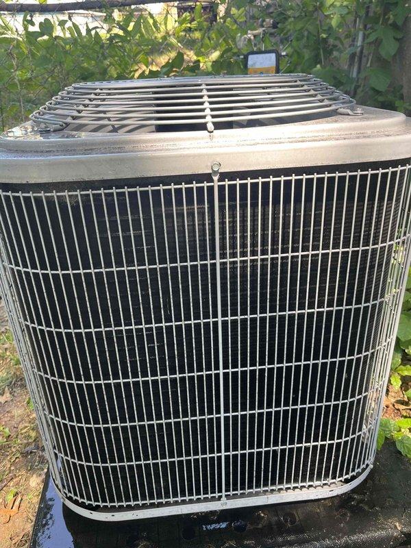 Replaced failed evaporator coil on residential HVAC system to restore cooling functionality. Retrieved replacement part from local supplier, removed old coil, installed new evaporator coil, and verified system operation. Unit tested successfully with heat and cool modes operational upon completion.