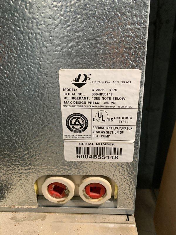 Completed preventive maintenance tune-up on a 10-year-old residential air conditioning system (Model CT3836-C175, Serial #6004B55148) located on the side of the home. Performed comprehensive inspection of outdoor condensing unit, verified refrigerant charge levels via service ports, checked electrical connections, and assessed overall system operation. Inspected indoor HiTech furnace unit and noted 16x20x1 air filter in place; documented filter size for future reference.