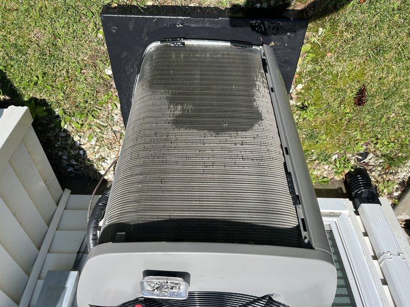 Completed annual maintenance on 2-year-old Lennox furnace and air conditioning system. Performed comprehensive tune-up including inspection of outdoor condenser unit, cleaned accumulated debris from coil fins, checked refrigerant levels, tested electrical connections, and verified system operation. Replaced air filter as requested and confirmed both heating and cooling systems are functioning within manufacturer specifications.