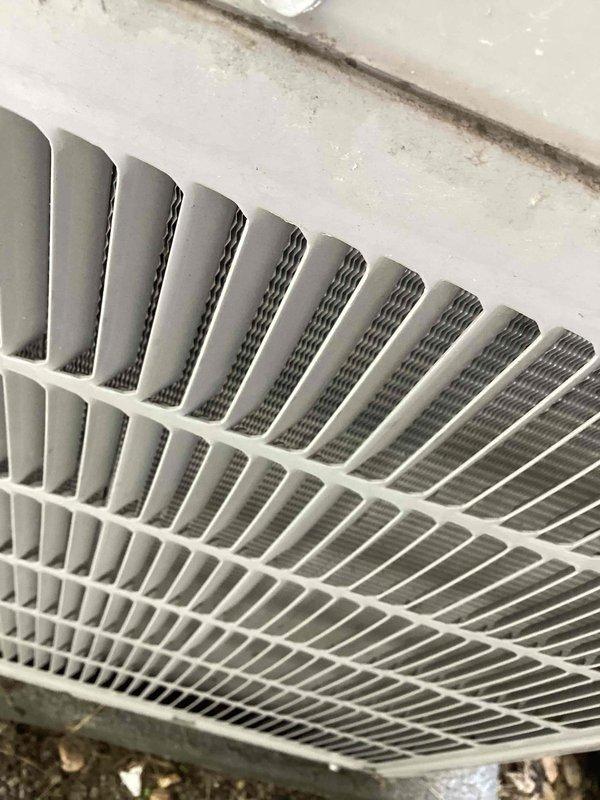 Completed cooling system tune-up on U10 air conditioning unit located at rear of property. Performed comprehensive maintenance including inspection of finned coil assembly, verified proper operation of 40/5 μF dual capacitor, cleaned accumulated debris from condenser coils, and confirmed all electrical connections were secure. Unit tested and operating within normal parameters upon completion.