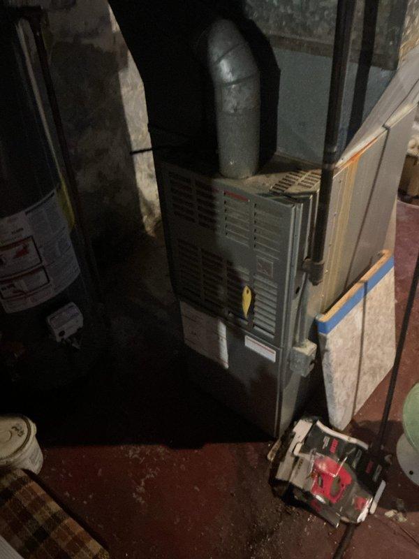 Responded to no cooling complaint on 10+ year old outdoor AC unit that had been shut off. Performed diagnostic inspection of system including furnace and condensing unit in backyard location. Completed thorough assessment of HVAC equipment, identified issue preventing proper cooling operation, and presented repair options to restore system functionality.