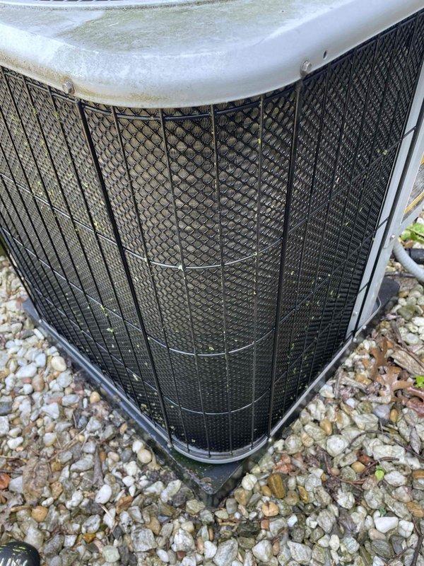 Completed preventive maintenance tune-up on two residential cooling systems located in backyard—one unit under 10 years old and one over 10 years old. Performed comprehensive inspection of both condenser units including electrical connections, contactors, and wire harnesses; verified proper operation of all components; cleaned exterior surfaces and grilles; checked refrigerant levels and system performance. All systems tested and operating within normal parameters upon completion.