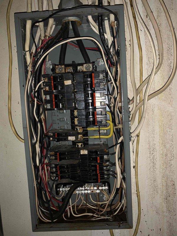 Responded to no airflow complaint on 10+ year old outdoor unit. Upon arrival, discovered tripped breaker in main electrical panel preventing power to HVAC system. Reset breaker, restored power to unit, and verified system operation with proper airflow restored.