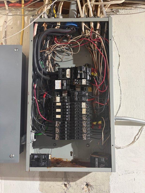 Conducted comprehensive site evaluation for electrical panel replacement. Assessed existing panel configuration, circuit breaker arrangement, incoming wire routing, and overall system condition to provide detailed estimate for new panel installation.