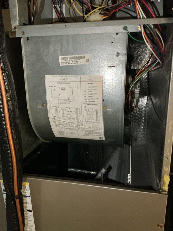 # HVAC Tune-Up Completed

Performed comprehensive preventative maintenance tune-up on residential Carrier split system per Home Depot O10 protocol. Inspected indoor air handler unit, verified electrical connections and wiring integrity, and examined control board operation. Conducted exterior condenser unit inspection, checking refrigerant lines, coil condition, and overall system performance. Unit operational with no deficiencies noted; system operating within manufacturer specifications.