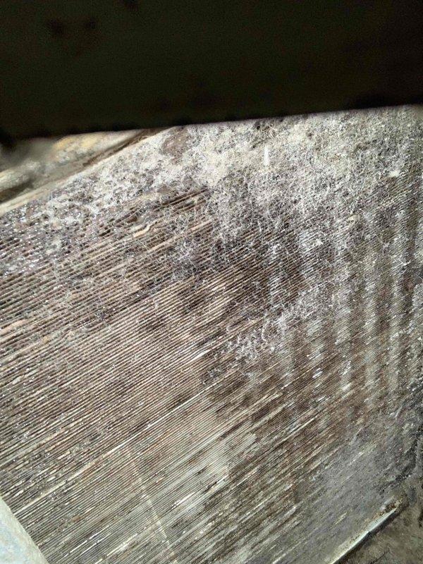 Completed comprehensive cooling season tune-up on 30+ year old outdoor AC unit. Performed system diagnostics using digital manifold gauge, recording refrigerant pressures, superheat, and subcooling values to verify proper charge and system performance. Inspected condenser coil and documented significant dust and debris accumulation on fins, which can restrict airflow and reduce cooling efficiency; recommended coil cleaning for optimal heat transfer and system longevity.