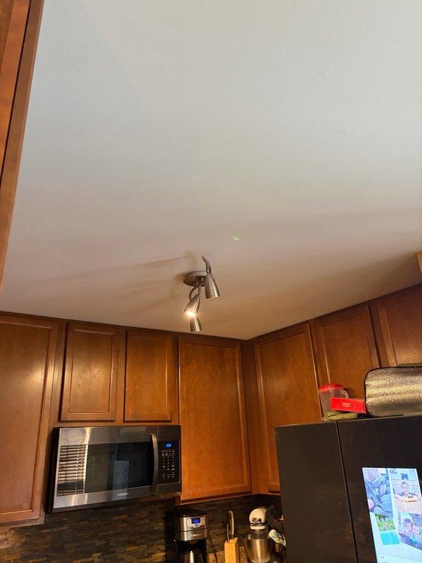 Conducted a comprehensive electrical estimate for kitchen lighting upgrade involving installation of six overhead LED fixtures. Assessed existing electrical infrastructure, including current 120V circuits and 240V service capacity, to determine feasibility of proposed lighting configuration. Documented current lighting setup consisting of track lighting system and evaluated structural and electrical requirements for new fixture installation, including circuit load calculations and potential need for additional wiring or panel modifications.