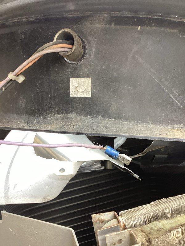 Responded to no-cool complaint on 10+ year old outdoor unit located in backyard. Upon arrival, found fan blade had catastrophically failed, breaking off and striking condenser coil on all four sides causing significant impact damage. Performed thorough inspection of condenser coil for refrigerant leaks using leak detection methods and pressure testing. Assessed internal components including evaporator coil assembly and refrigerant lines for secondary damage. Documented extensive damage to unit housing, condenser fins, and mounting brackets with photographic evidence. Contacted customer to discuss findings regarding system repairability versus replacement options given age of equipment and extent of damage. Unit remains non-operational pending customer decision on repair authorization.
