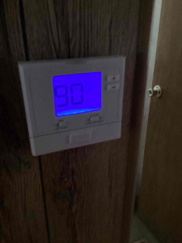 Responded to no cooling complaint at residential property. Upon arrival, found thermostat displaying 92°F with system unable to maintain setpoint. Performed diagnostic evaluation of single outdoor condensing unit located on front concrete pad. System was not operational due to lack of proper airflow and cooling capacity. Completed necessary repairs to restore cooling function, verified proper system operation, and confirmed thermostat response and temperature reduction before departure.
