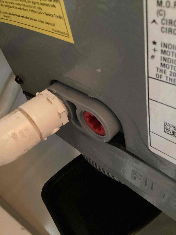 Completed callback for water leak originating from air handler closet following previous service. Replaced defective evaporator coil in air handler unit with factory-ordered replacement part. Removed and disposed of failed coil, installed new coil, verified proper drainage operation, and confirmed system returned to normal operation with no active leaks.