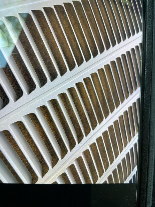 Responded to no cooling call on unit 10, side-mounted residential A/C system. Upon inspection, found heavily soiled air filter restricting airflow to the system. Removed and replaced dirty filter with new filter, restoring proper airflow to the unit and resolving the no cool condition.