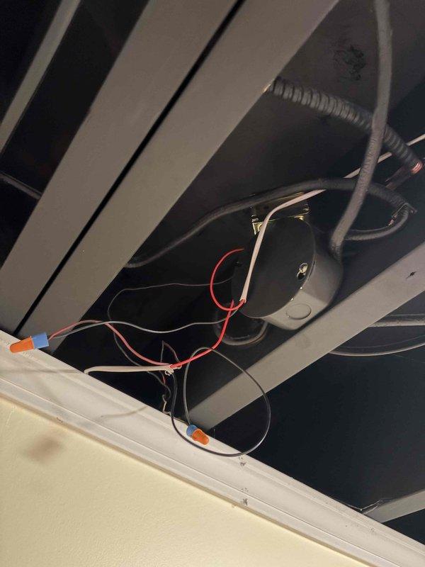 Responded to a no-power condition affecting Ring doorbell system. Investigated electrical panel and traced affected circuit through attic space. Inspected wire connections at junction points, identifying loose or compromised connections in the attic area. Secured and properly terminated all affected wiring with appropriate wire nuts. Verified circuit integrity at main panel, confirmed proper breaker operation, and restored power to doorbell circuit. System tested and functioning normally upon completion.