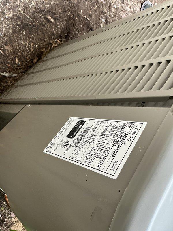 Completed comprehensive cooling maintenance tune-up on a 9-year-old air conditioning system that was operating properly at time of service. Performed standard preventive maintenance procedures including inspection of outdoor condensing unit, verification of proper airflow through ventilation grille, and evaluation of 25x25x1 air filter which showed clean condition with intact pleated media. All system components inspected and found to be functioning within normal operating parameters.