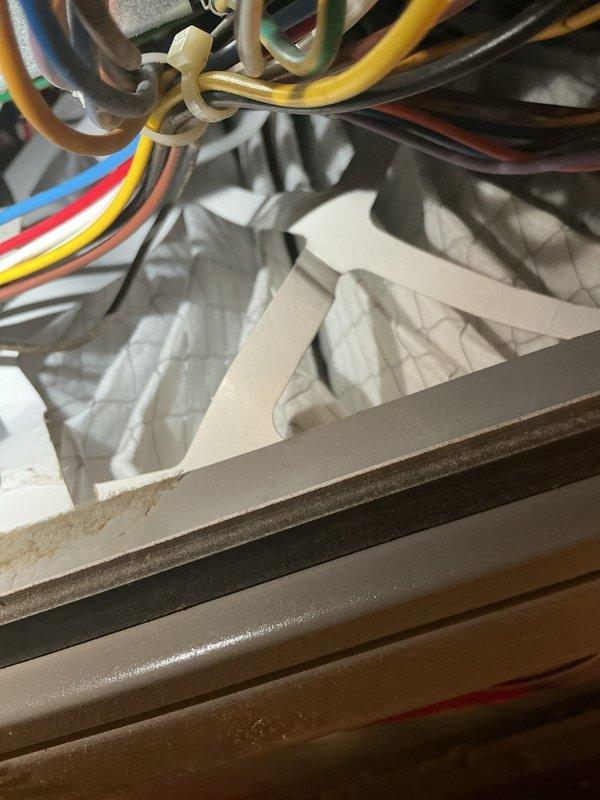 Completed comprehensive cooling season maintenance on single outdoor AC unit. Performed full system inspection including electrical control panel examination, verified all wire connections and contactors, checked insulation integrity, and documented equipment condition with photos. All components found operating within normal parameters with no immediate repairs required.