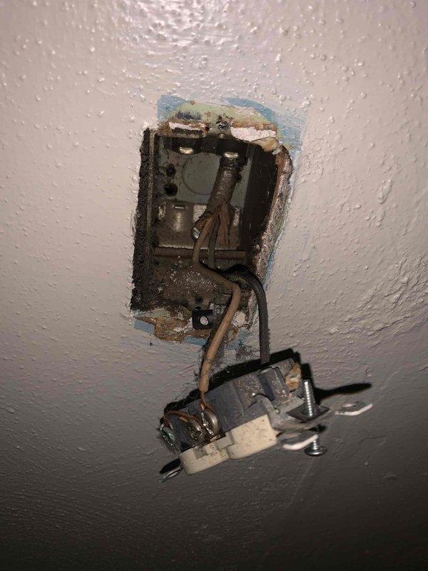 Replaced kitchen outlet serving refrigerator and installed new GFCI receptacle. Installed dual switch configuration to control newly added garbage disposal and light fixture. All electrical connections were made in accordance with NEC standards, devices were properly grounded, and functionality was verified upon completion.