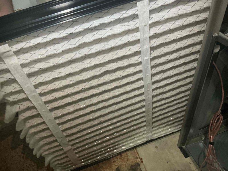 Completed comprehensive cooling system tune-up on a 2-year-old residential AC unit located on side of property. Performed full system inspection, replaced air filter, verified refrigerant levels, checked electrical connections, and confirmed optimal operating performance. Unit is functioning efficiently with no issues identified.