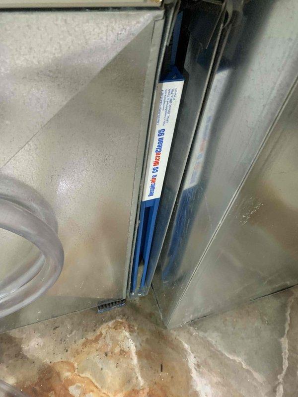 Replaced evaporator coil in Carrier air handler unit (serial number 2616a84870) located in basement installation. Installed new filter drier as part of the coil replacement procedure. System tested and confirmed operational for cooling mode following completion of warranty repair work.