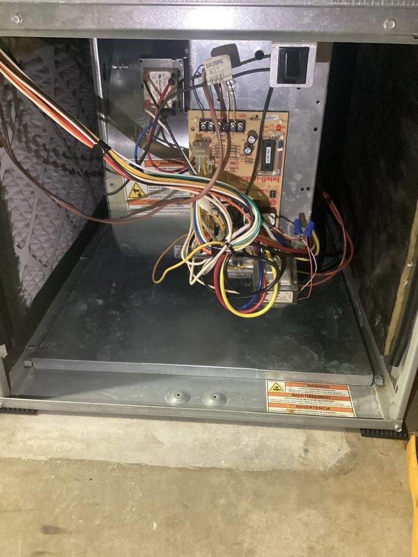 Completed comprehensive cooling tune-up maintenance on two 14-year-old residential air conditioning units. Performed standard preventive maintenance procedures including inspection of electrical controls, contactors, and wiring connections; verified proper capacitor operation; cleaned condenser coils; checked refrigerant pressures and temperatures; tested thermostat operation and system cycling; inspected condensate drain lines; and evaluated overall system performance. Both units were found to be operating within normal parameters with all electrical components functioning properly and no immediate service concerns identified.