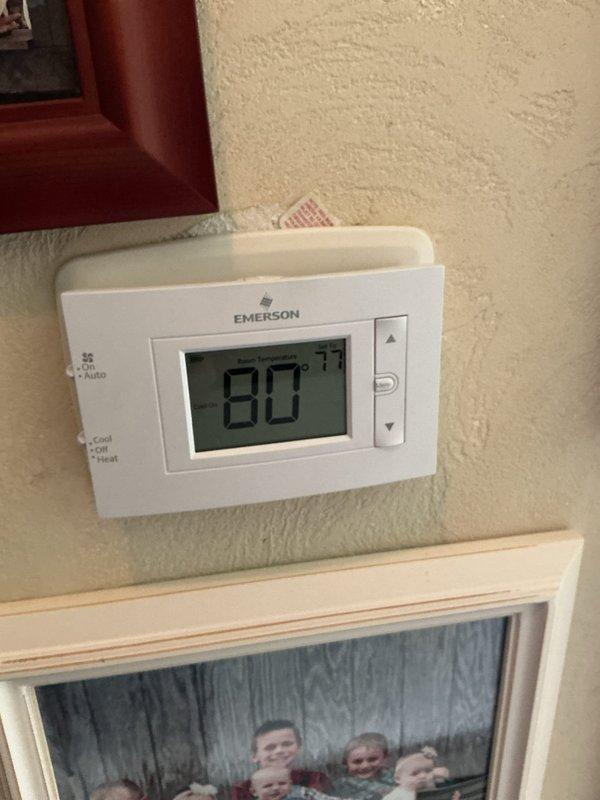Completed comprehensive cooling system tune-up on 9-year-old outdoor AC unit. Performed standard maintenance protocol including inspection of blower motor assembly, verification of electrical connections and wiring harness integrity, and assessment of thermostat operation. All components found operating within normal parameters with system responding properly to thermostat commands at time of service completion.