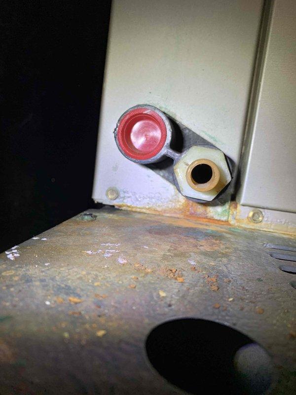 Replaced defective control board on HVAC system. Motor was also available as backup if needed during repair, but board replacement resolved the issue. Removed and discarded failed component, restored system to proper operation, and documented electrical connections and equipment condition with photos.