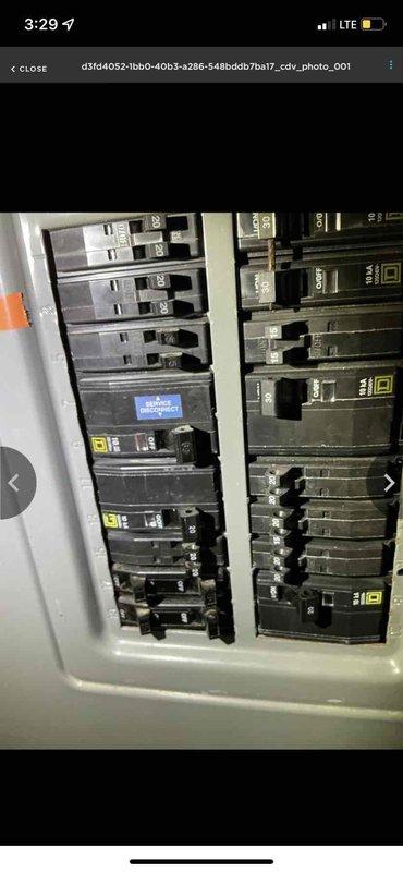 Responded to callback for non-operational air conditioning system with persistent error messages. Upon arrival, inspected electrical panel and circuit breakers serving the HVAC system. Verified proper breaker positioning and electrical connections at the main panel for the outdoor unit located in backyard. System restored to operational status with cooling function confirmed before departure.