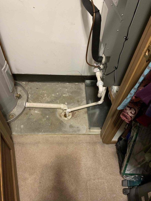 Responded to callback for 3-year-old Lennox AC system with complete loss of cooling affecting entire home. Unit had been previously serviced in June but issue recurred. Upon arrival, performed comprehensive system diagnostics including electrical checks at service panel, inspected refrigerant lines and condensate drainage system in basement utility area. Verified proper P-trap configuration and drain line functionality to ensure no secondary issues affecting system operation. Documented equipment conditions and installation components with photos for warranty and service history records. System restored to full operational status with cooling confirmed throughout home.