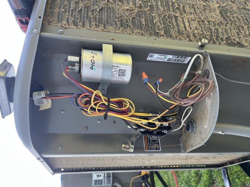 Responded to no cooling complaint on 21-year-old residential HVAC system. Performed full system inspection and replaced failed capacitor on outdoor condensing unit. Unit tested and confirmed operational with proper cooling restored.