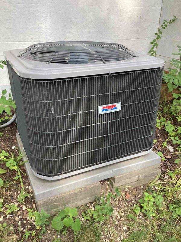 Responded to service call for squeaking noise from blower motor on 2016 Heil air conditioning system with suspected dry bearing. Upon arrival, inspected both outdoor condenser unit and indoor air handler assembly. Conducted operational test of blower motor and verified squeaking noise during system runtime. Diagnosed worn blower motor bearings causing excessive friction and noise. Lubricated motor bearings with appropriate HVAC-grade lubricant and verified smooth operation. Cycled system through multiple start/stop sequences to confirm noise elimination and proper motor function. Unit operating normally with no abnormal sounds upon completion.