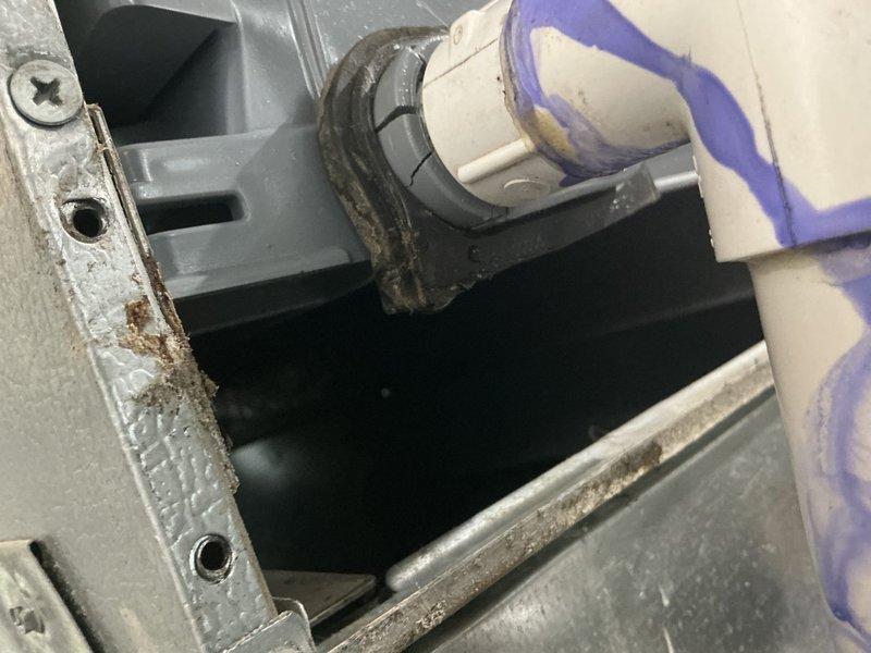 Completed callback to address water pooling from AC unit with concerns of mold odor and rust damage. Replaced evaporator coil in air handler S/N 1605231362. Removed failed coil showing corrosion on mounting components and condensate management issues. Installed new evaporator coil, secured all refrigerant lines, and verified proper condensate drain line function with purple securing strap. Confirmed system operational with heat and cool functionality restored. Retained old coil per protocol.