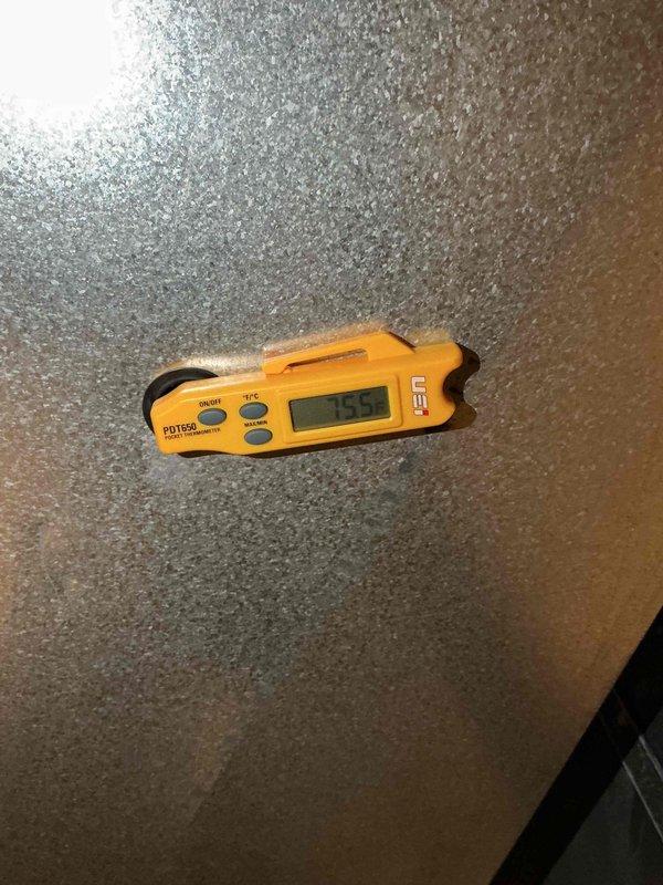 Responded to no cooling call on 9-year-old air conditioning system. Upon arrival, performed diagnostic testing using digital measurement tools to assess system pressures and operational parameters. Measurements indicated refrigerant pressure readings of 15.4 PSI, suggesting low refrigerant charge or potential system restriction. Conducted thorough system evaluation, documented findings with photographic evidence, and identified root cause of cooling failure. Completed necessary repairs to restore proper system operation and cooling capacity.