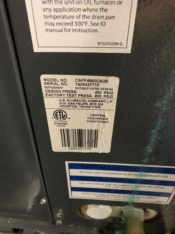 Completed comprehensive cooling maintenance tune-up on Goodman HVAC system, model CAPF4860C6DB. Performed standard inspection of all system components, verified proper operation of central cooling air conditioner unit, replaced UV light and humidifier filter as requested, confirmed system operating within normal parameters with no issues identified.