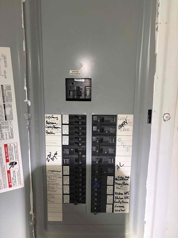 Completed on-site electrical estimate for generator installation at residential property. Evaluated existing electrical infrastructure including main service panel with adequate breaker capacity and circuit organization, and assessed gas meter location and utility connections for generator placement compatibility. Documented site conditions and equipment specifications to provide comprehensive estimate for standby generator system installation.