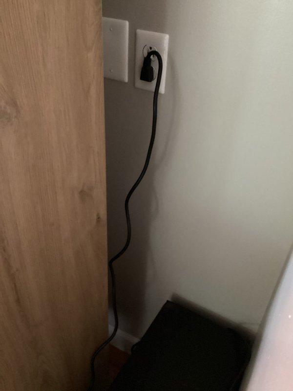 Completed electrical estimate for wet bar outlet modifications. Assessed existing outlet locations and determined requirements for relocating multiple outlets and installing one additional outlet to improve functionality and accessibility of the wet bar area. Documented existing electrical infrastructure including current outlet placement, wiring configuration, and junction box conditions to develop comprehensive scope of work for the proposed electrical modifications.